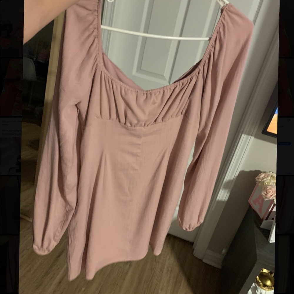Pink dress